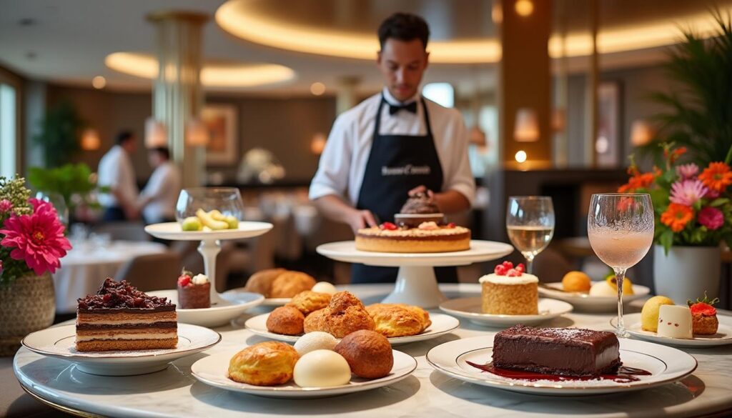 découvrez comment les desserts occupent une place essentielle dans la haute gastronomie internationale, alliant créativité, innovation et traditions culinaires pour offrir des expériences sucrées inoubliables.