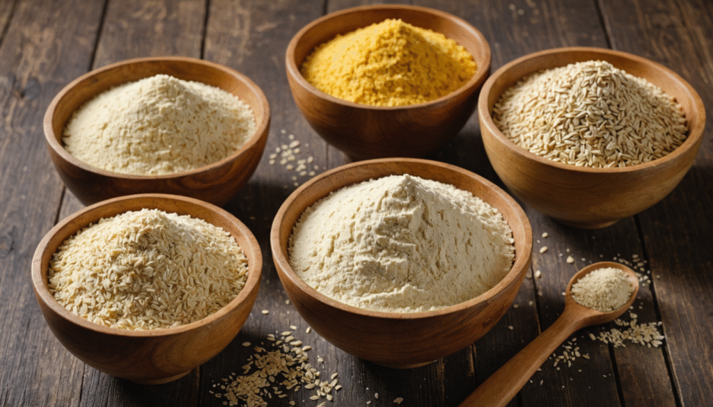 découvrez les différentes farines sans gluten, leurs origines, leurs bienfaits et leurs utilisations en cuisine pour réussir vos recettes sans gluten.