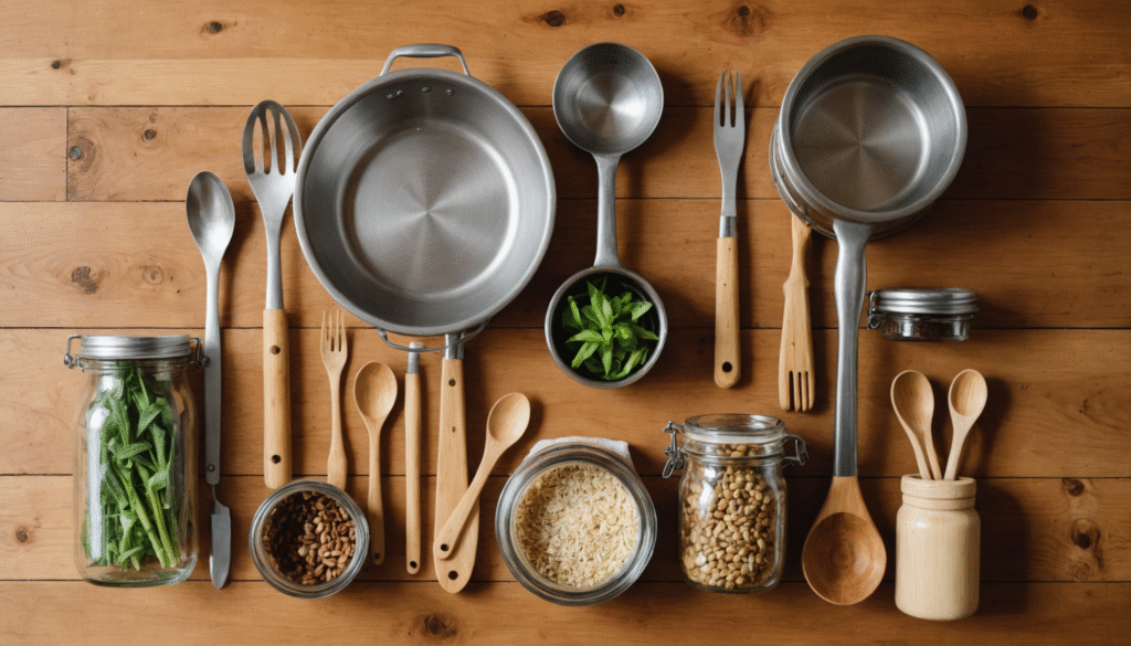 découvrez des ustensiles écologiques et durables, conçus pour réduire l'impact environnemental en cuisine. explorez des alternatives éco-responsables pour remplacer le plastique et adopter un mode de vie plus sain et respectueux de la planète.