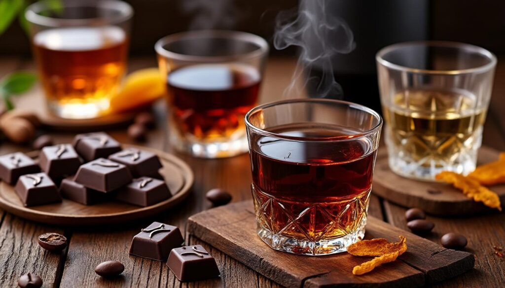 découvrez l'alliance raffinée du chocolat et des spiritueux, une expérience gastronomique sensorielle qui éveillera vos papilles et vos émotions.