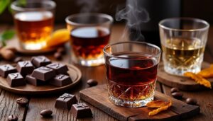 découvrez l'alliance raffinée du chocolat et des spiritueux, une expérience gastronomique sensorielle qui éveillera vos papilles et vos émotions.