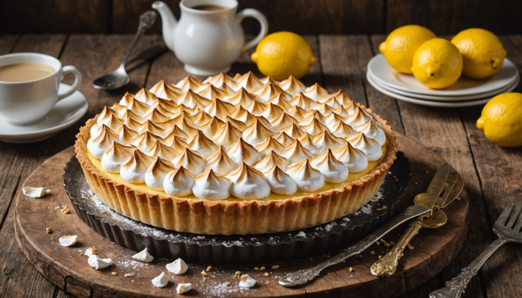 découvrez notre recette facile et détaillée pour réussir la tarte au citron meringuée étape par étape, du fond de pâte à la meringue délicate.