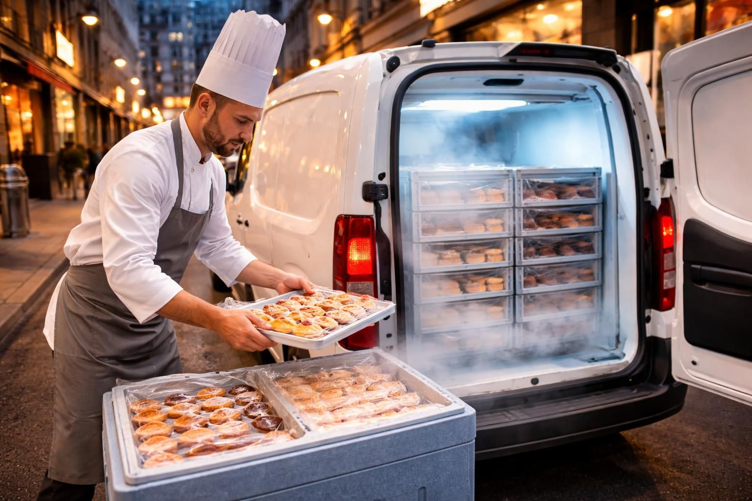 découvrez comment livrer vos pâtisseries en toute fraîcheur avec les utilitaires frigorifiques opel combo et peugeot partner, spécialement conçus pour les artisans pâtissiers.